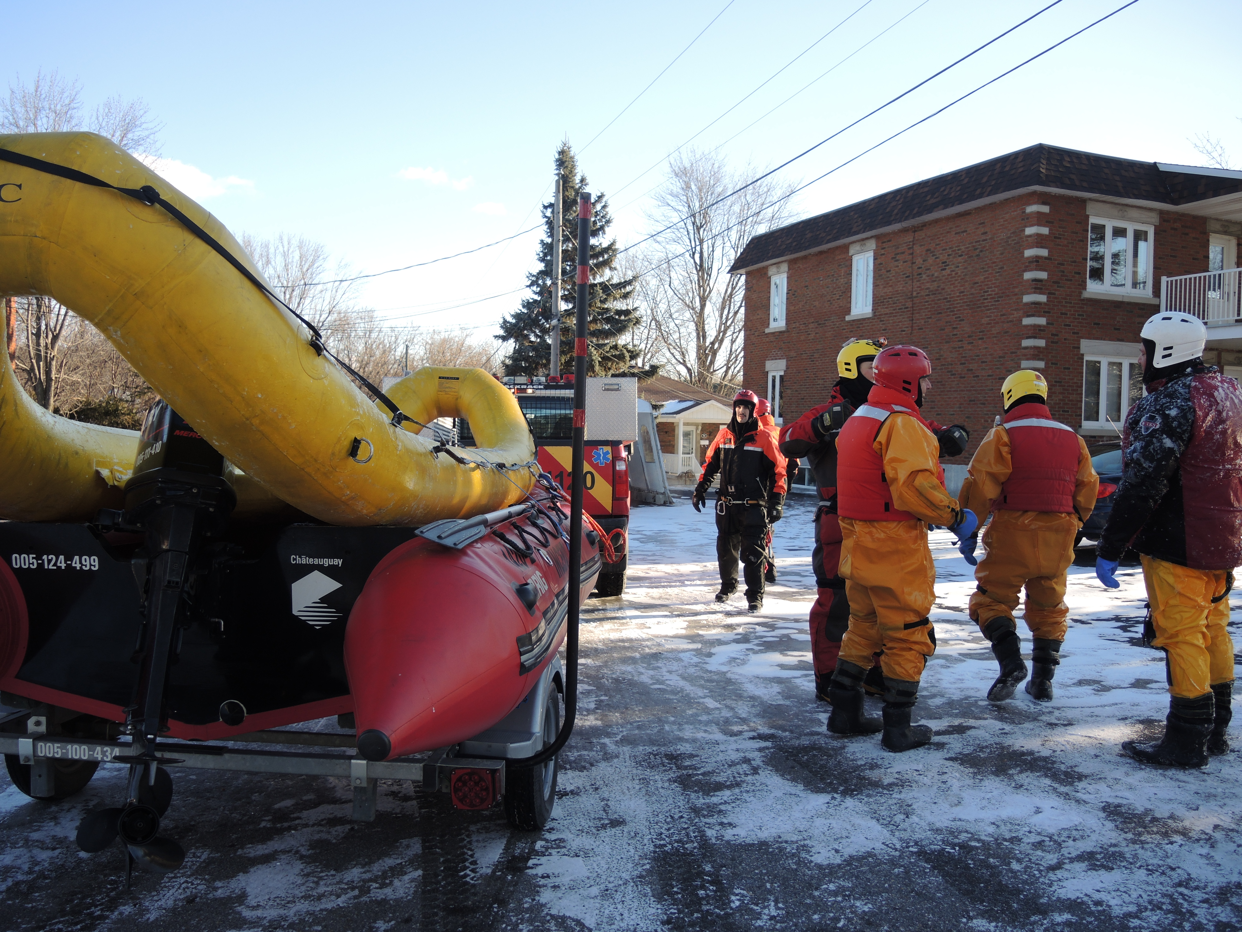 3e simulation de sauvetage