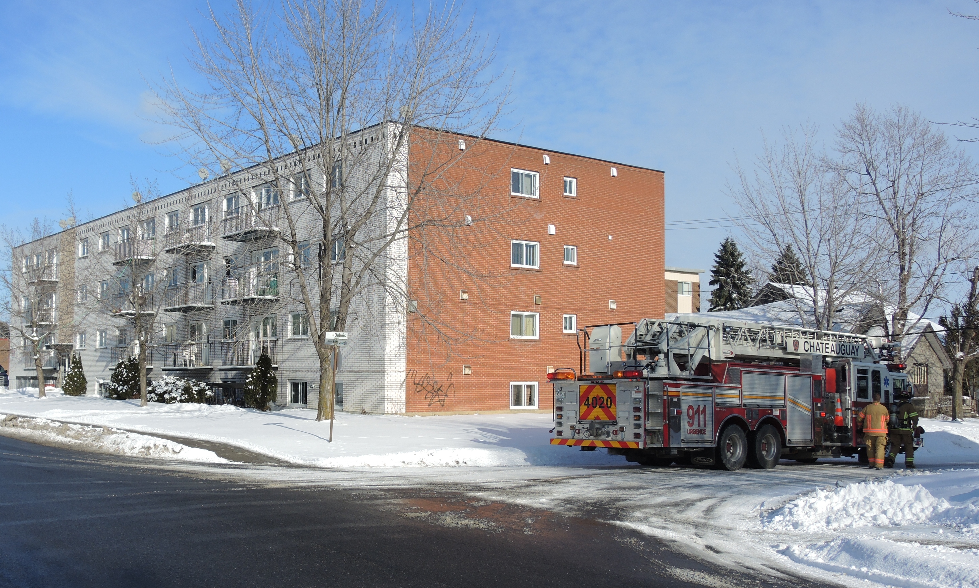 De la fumée de cuisson mobilise les pompiers de Châteauguay