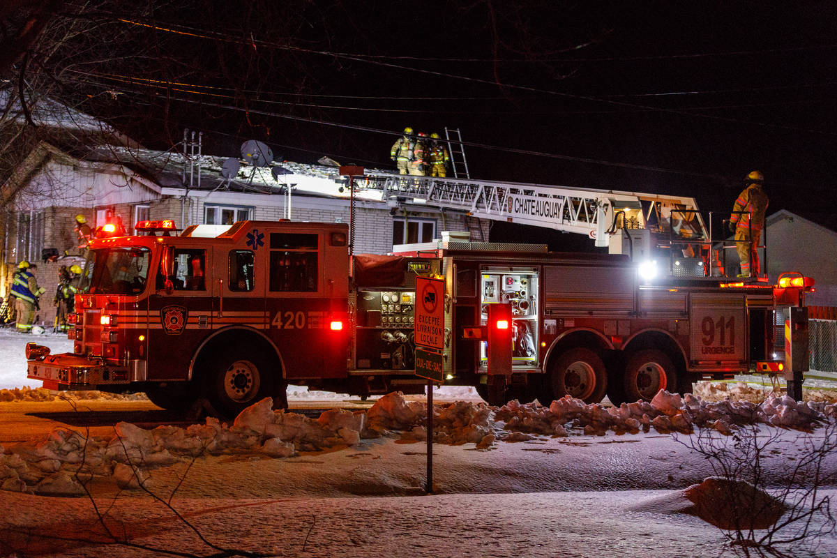 Feu causé par de l’huile à friture