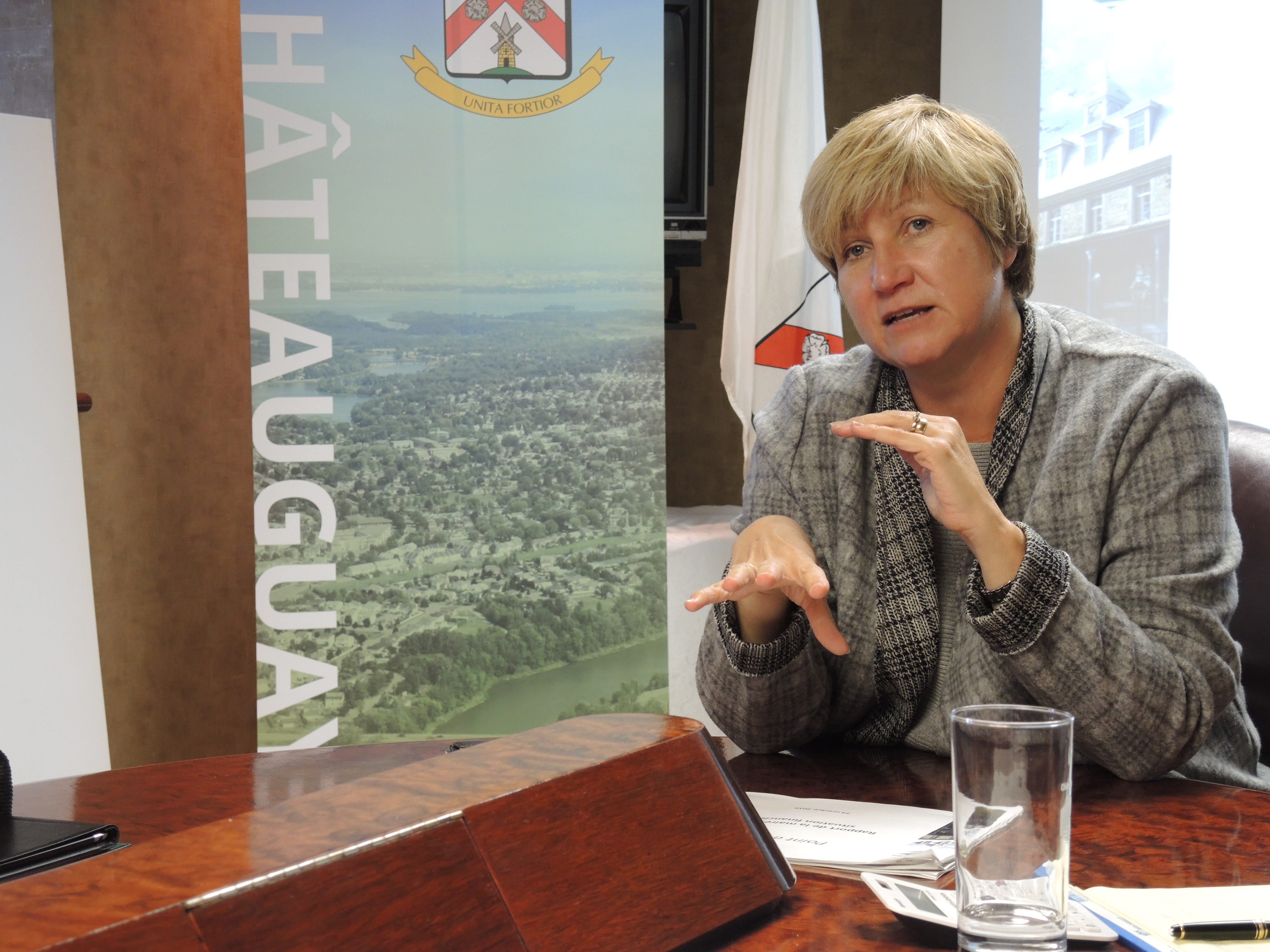 Une journée dans la vie de la mairesse de Châteauguay