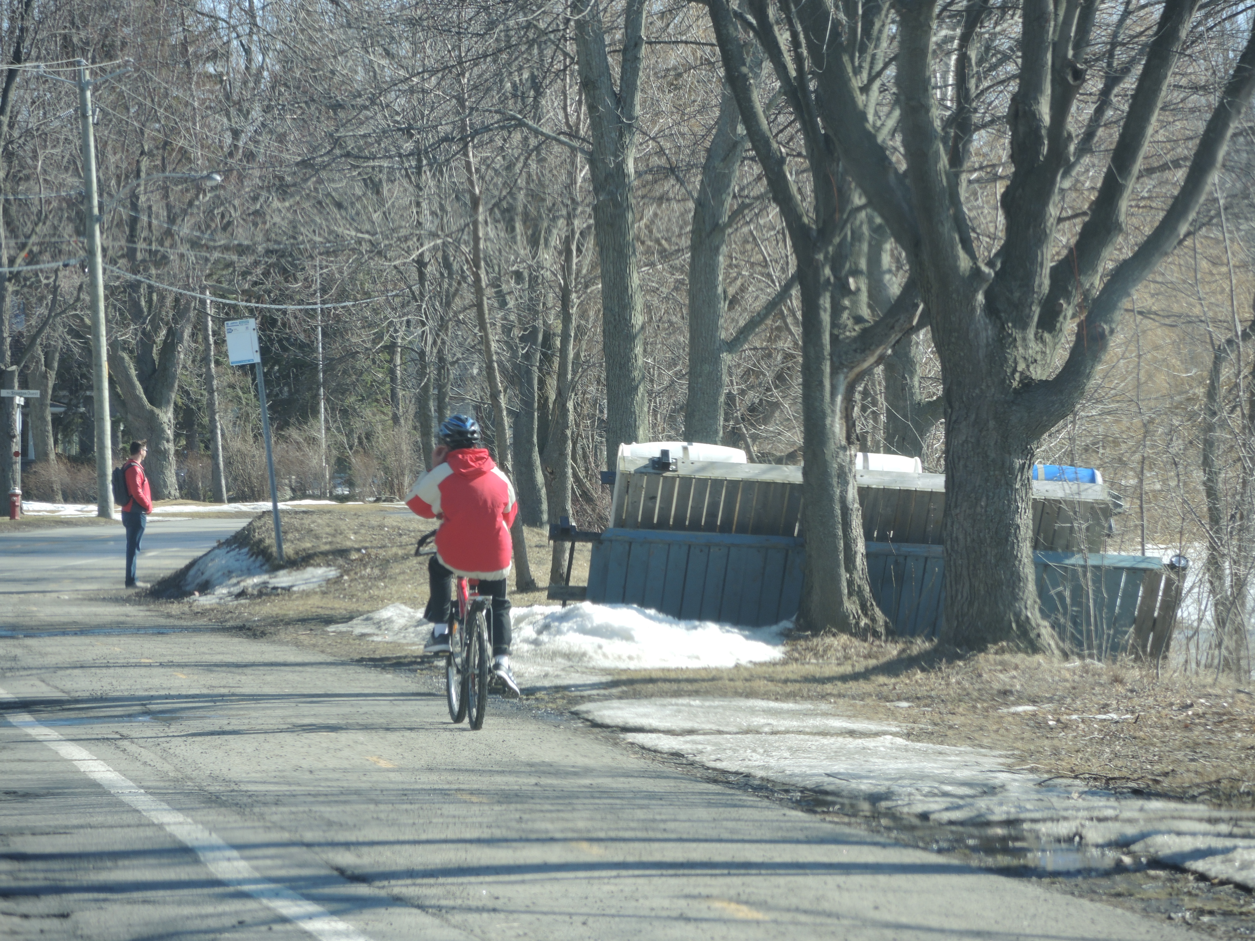 Enfin du soleil et une température dans les deux chiffres !