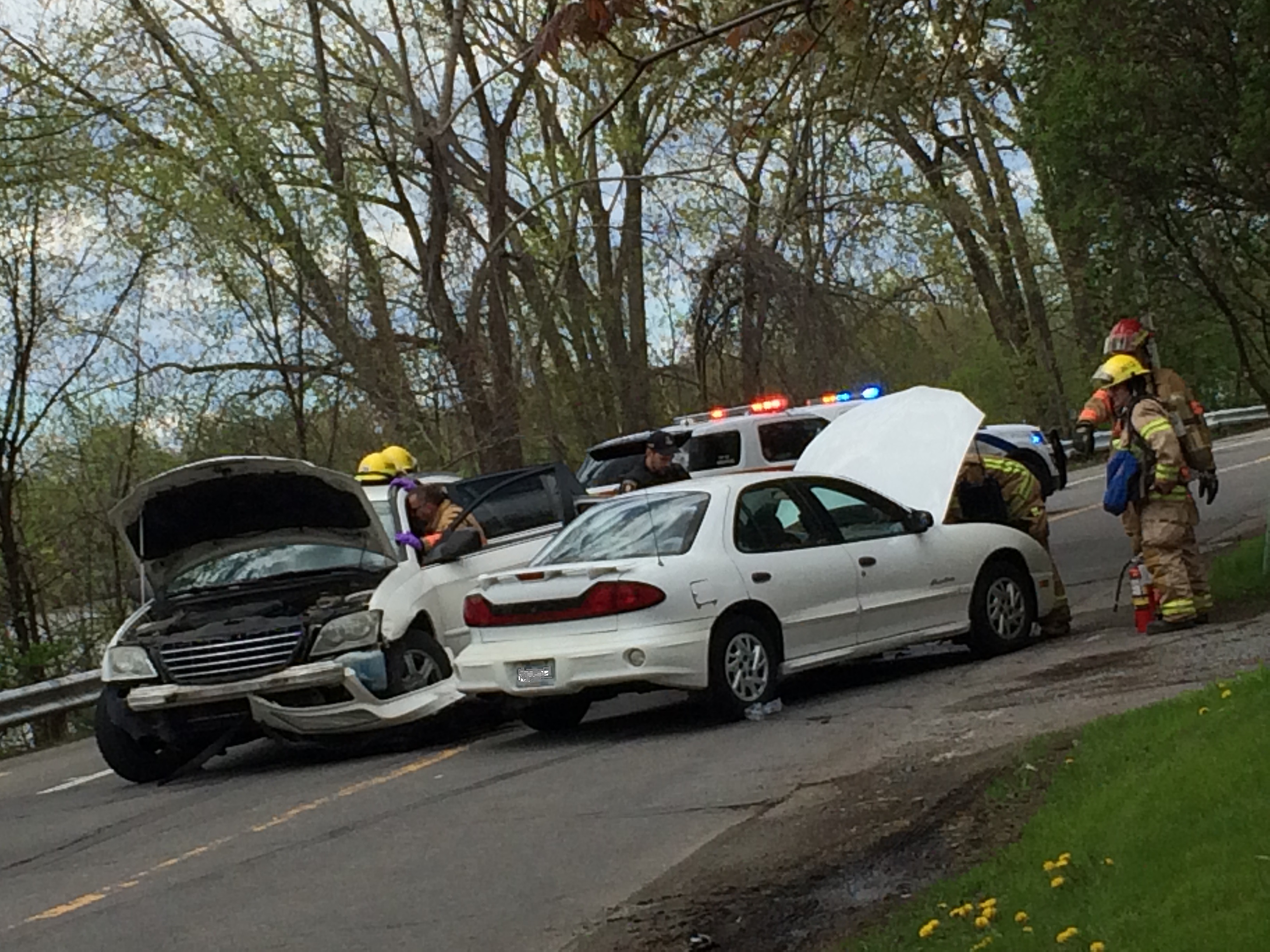 Accident à Châteauguay : une voiture roulait à sens inverse
