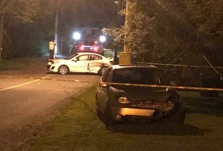 Collision frontale chemin du Lac Saint-Louis à Léry