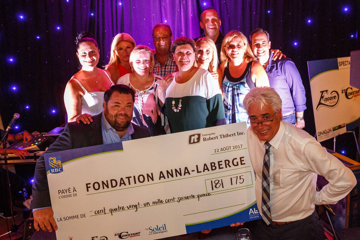Un montant record pour la Fondation Anna-Laberge