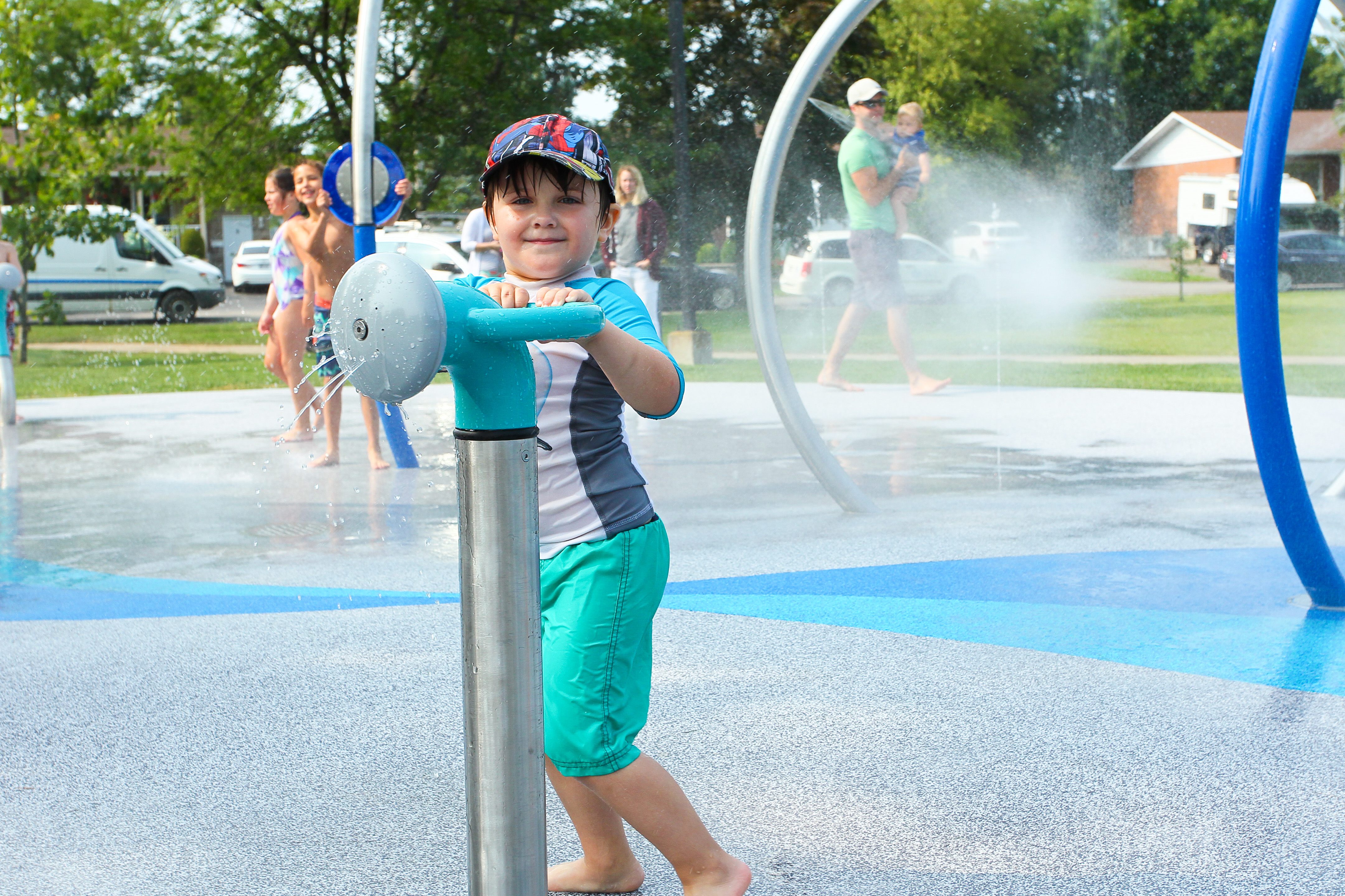 Un nouveau jeu d’eau à Mercier