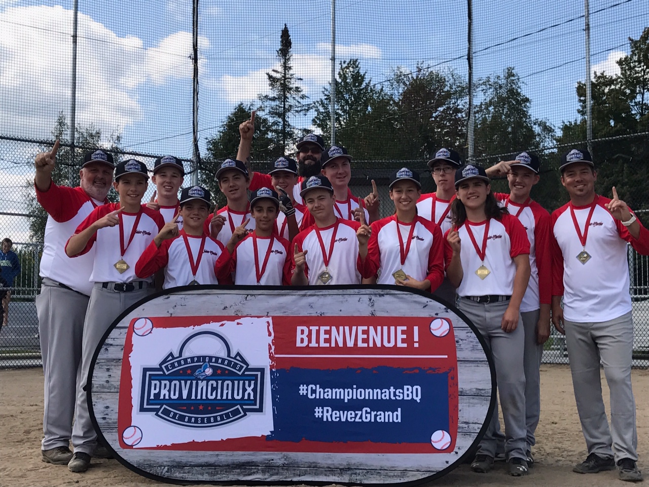 Les Braves de Sainte-Martine sont champions