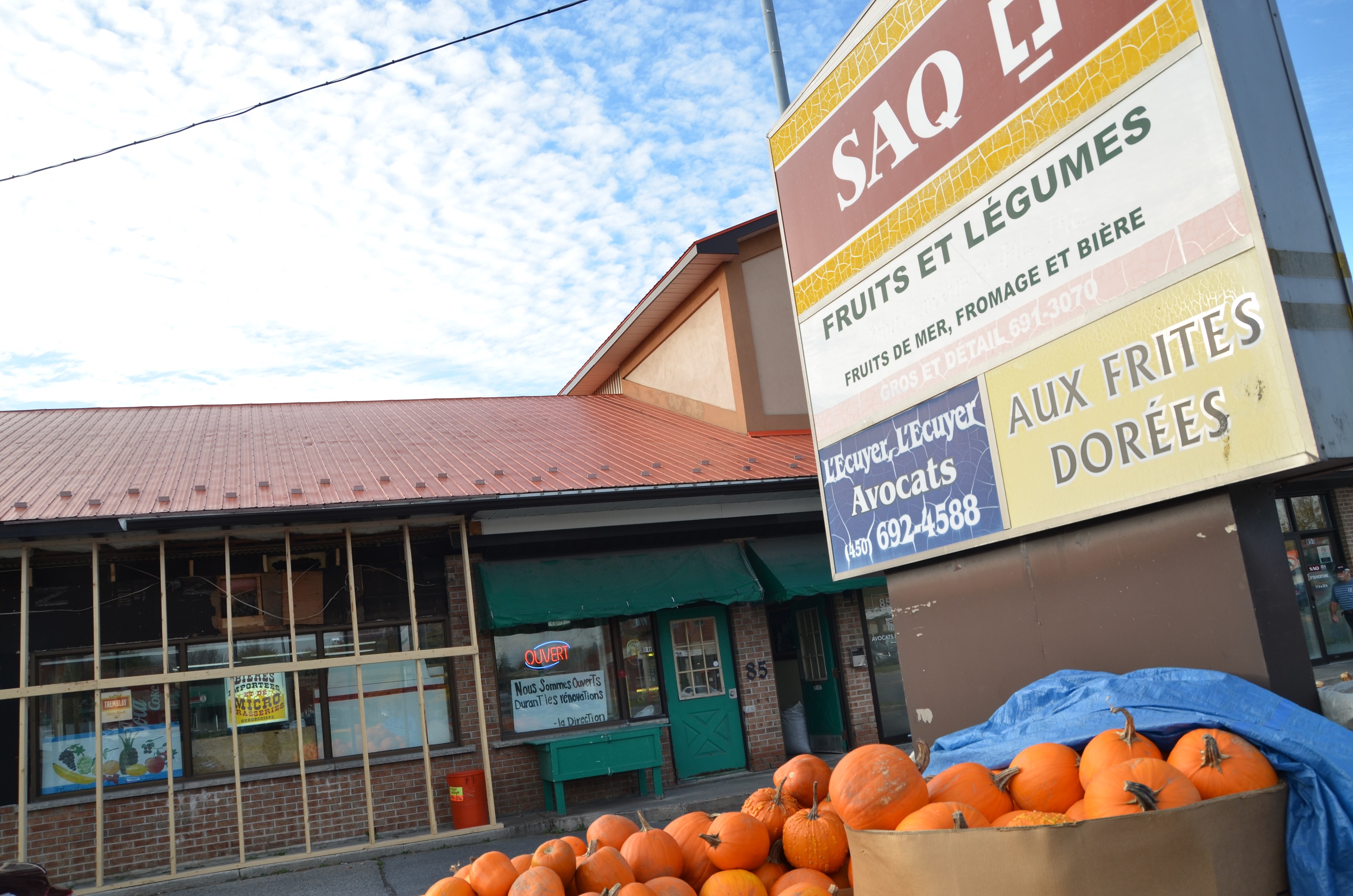 Fruits et légumes Marc Laberge fait de la place à la SAQ