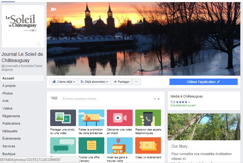 Le PDG de Facebook reconnaît l’importance des médias locaux