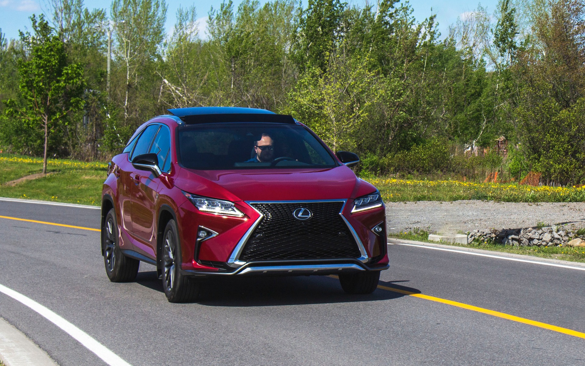 Lexus RX 350 F SPORT 2018 : quand le mathématicien tente de jouer au football