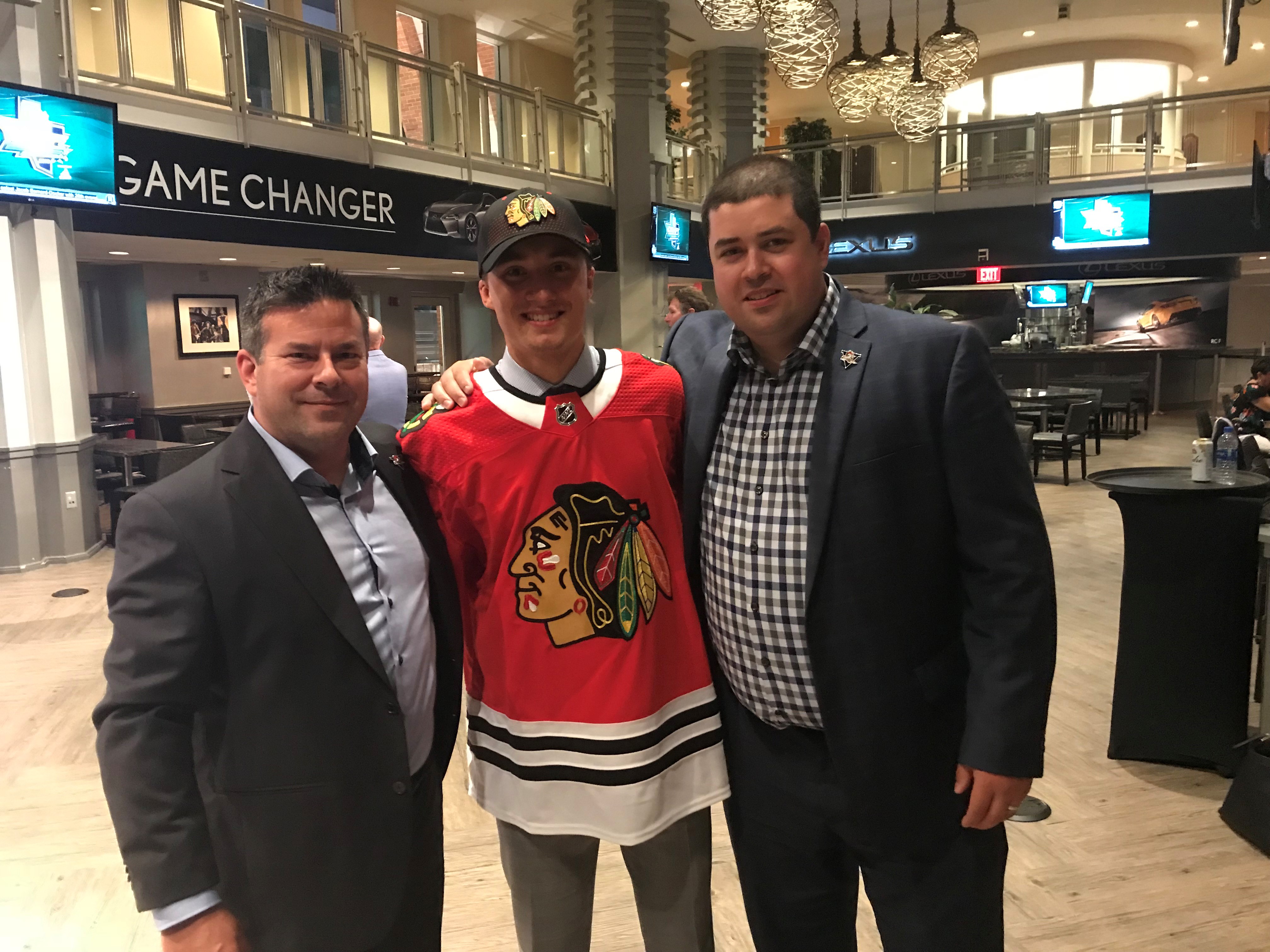 Un Châteauguois repêché par les Blackhawks de Chicago