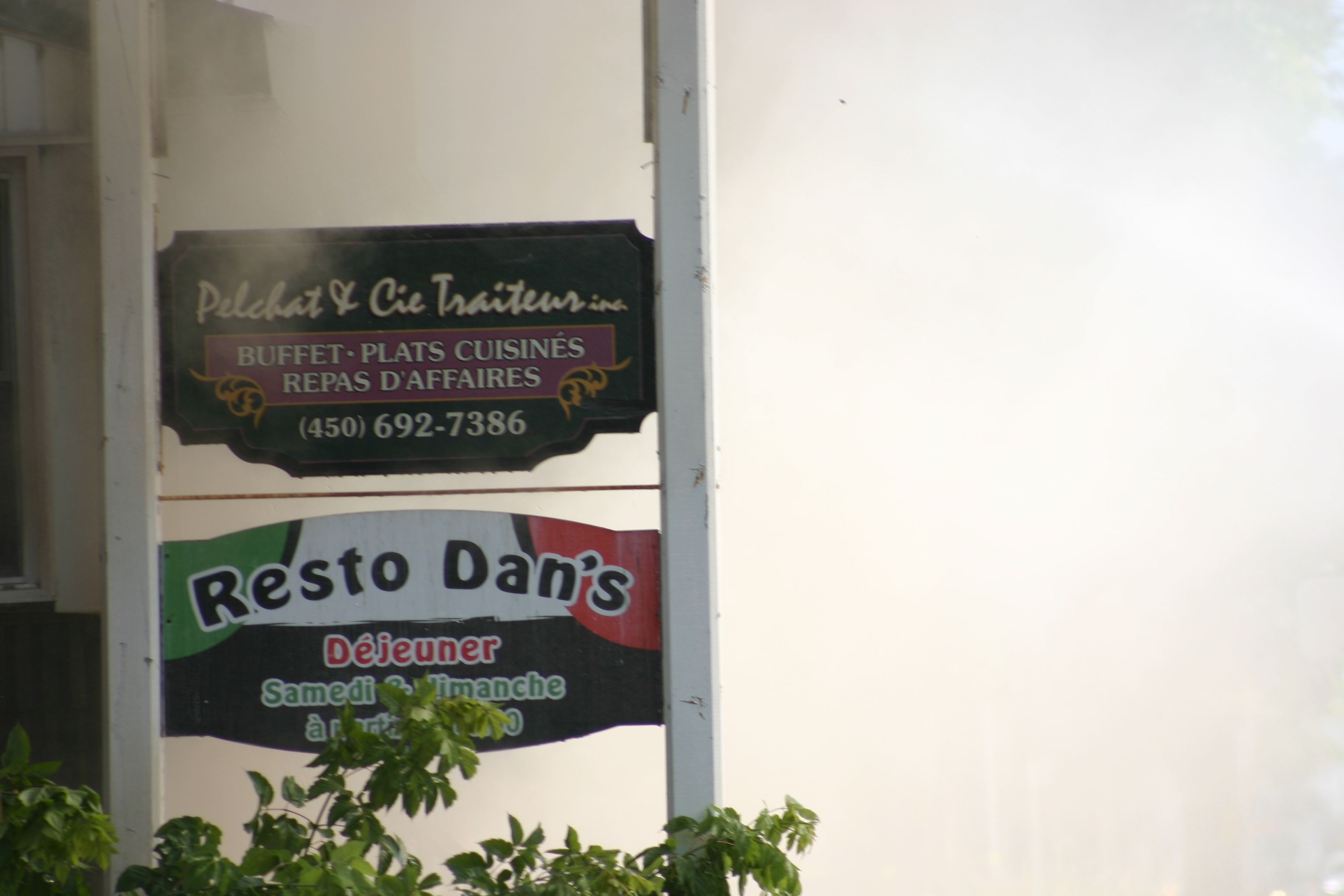 Pelchat Traiteur pas touché par l&rsquo;incendie à Mercier