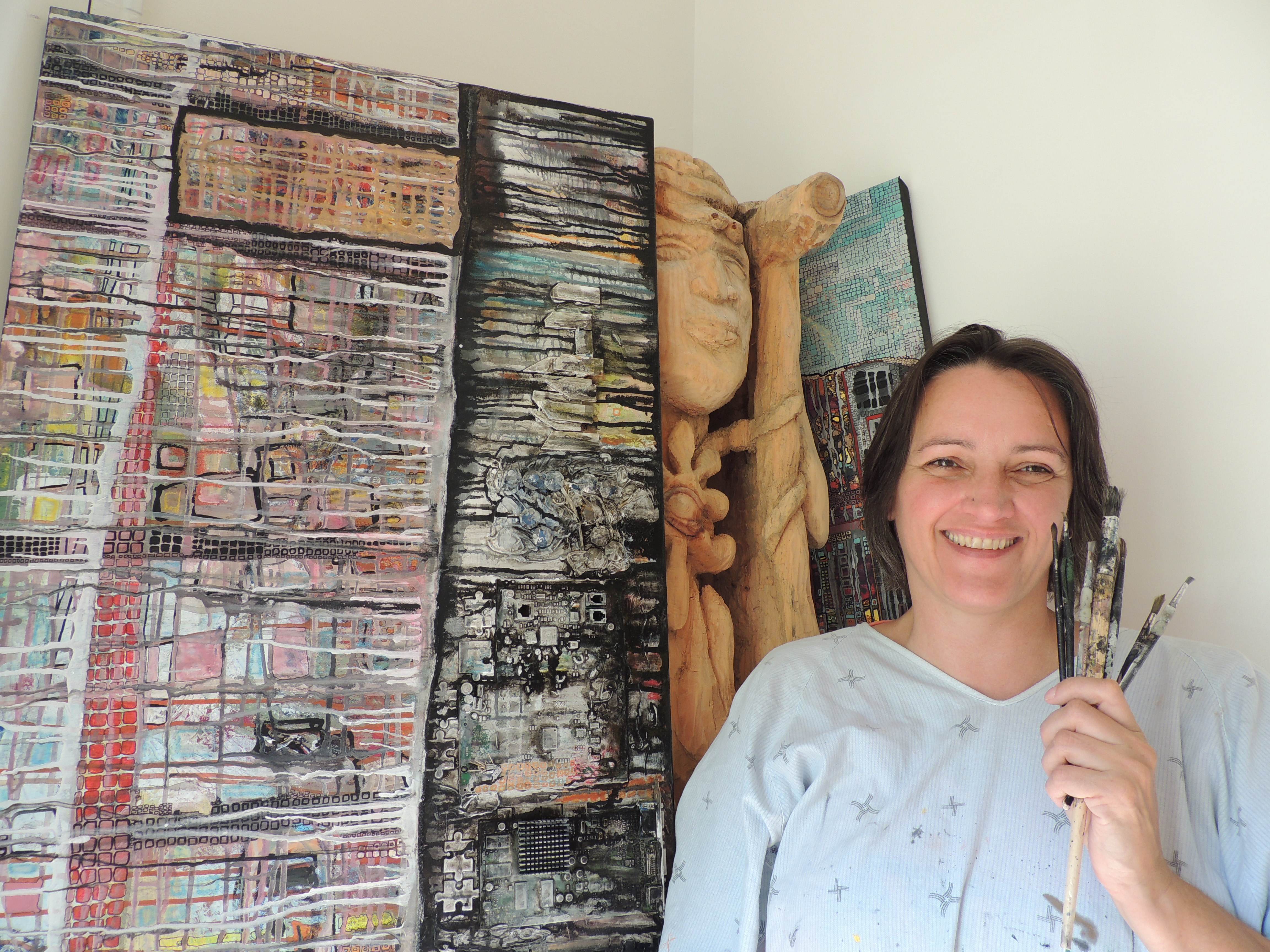 Une artiste-peintre de Châteauguay reconnue mondialement