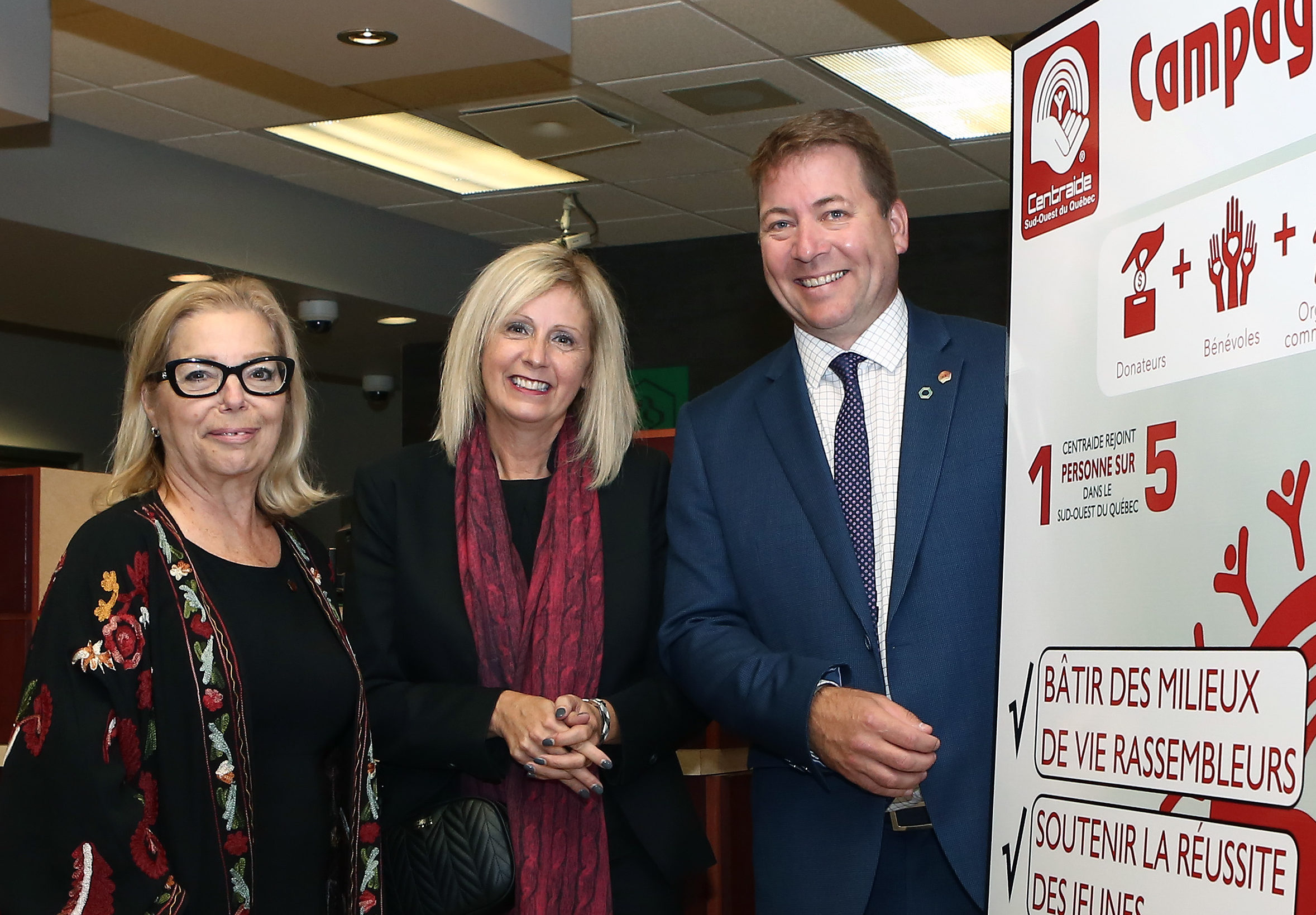 36e campagne de Centraide Sud-Ouest : les besoins toujours présents