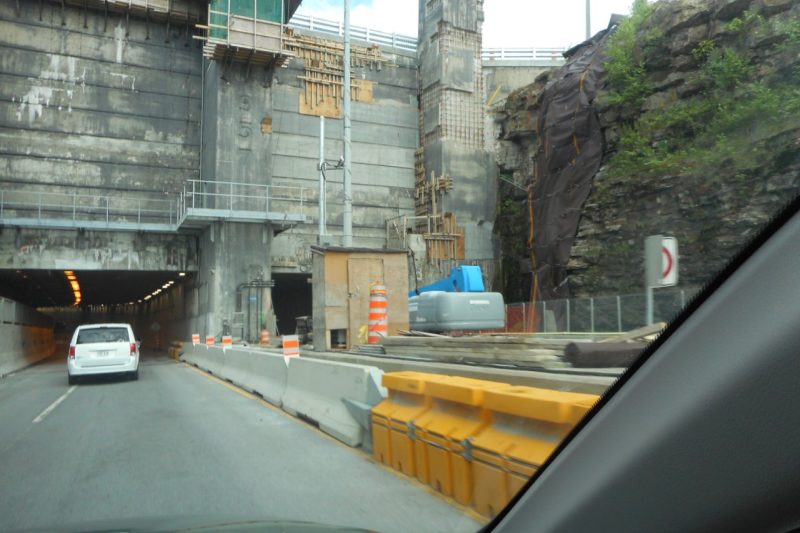 Fermeture de nuit au tunnel de Melocheville