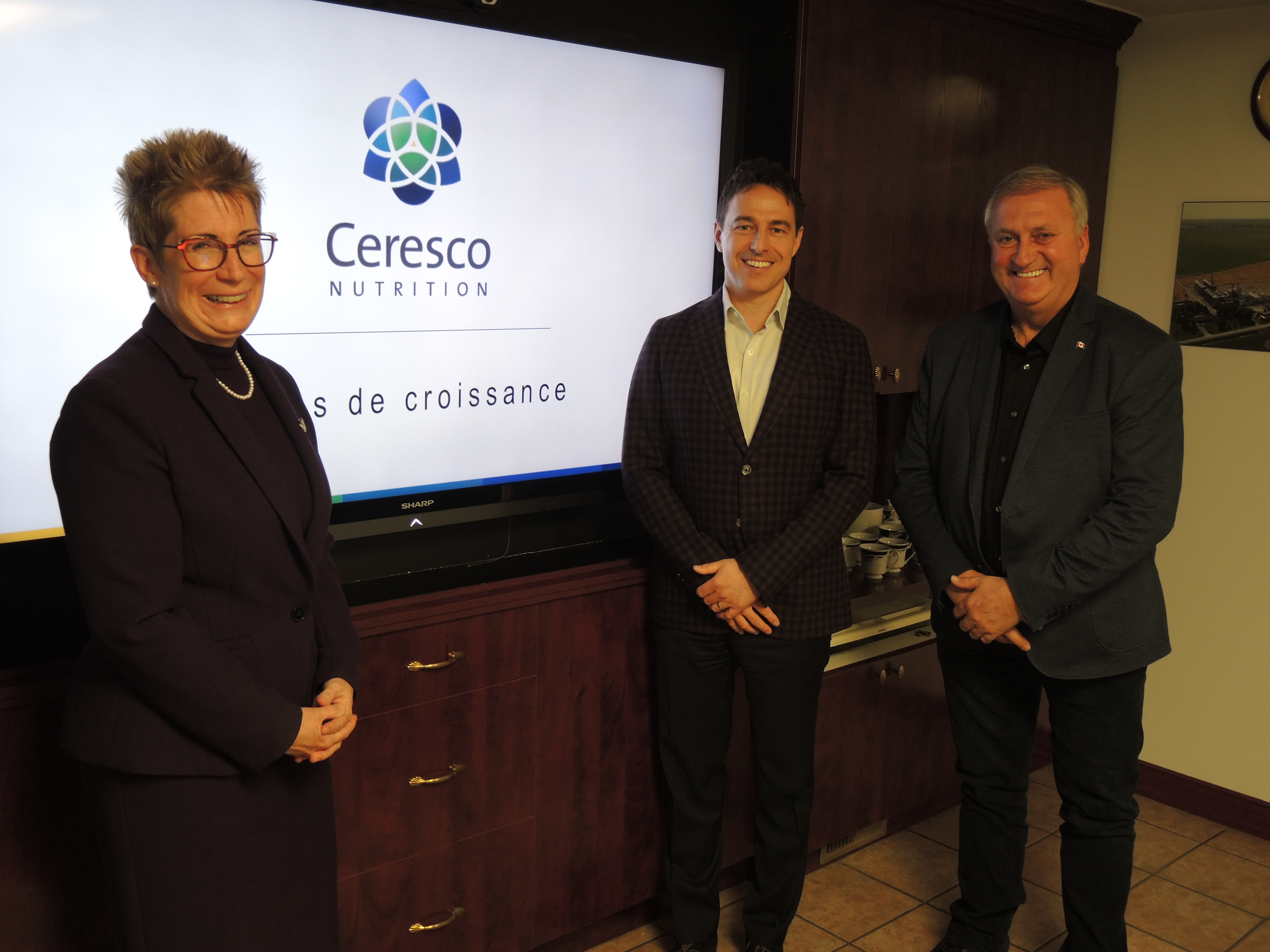 Ceresco Nutrition de Saint-Urbain-Premier obtient une subvention