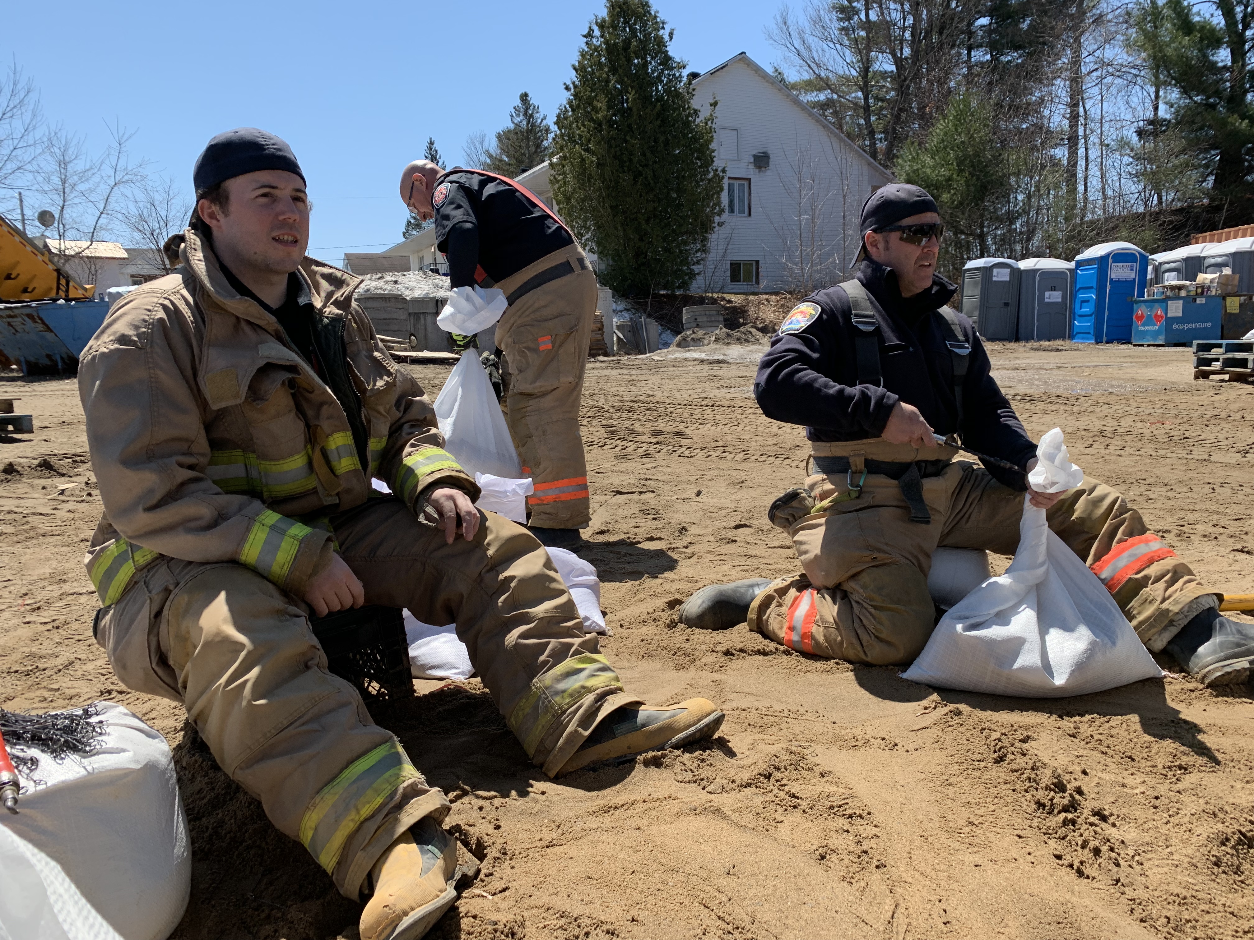 Les pompiers de la région en renfort dans les zones inondées
