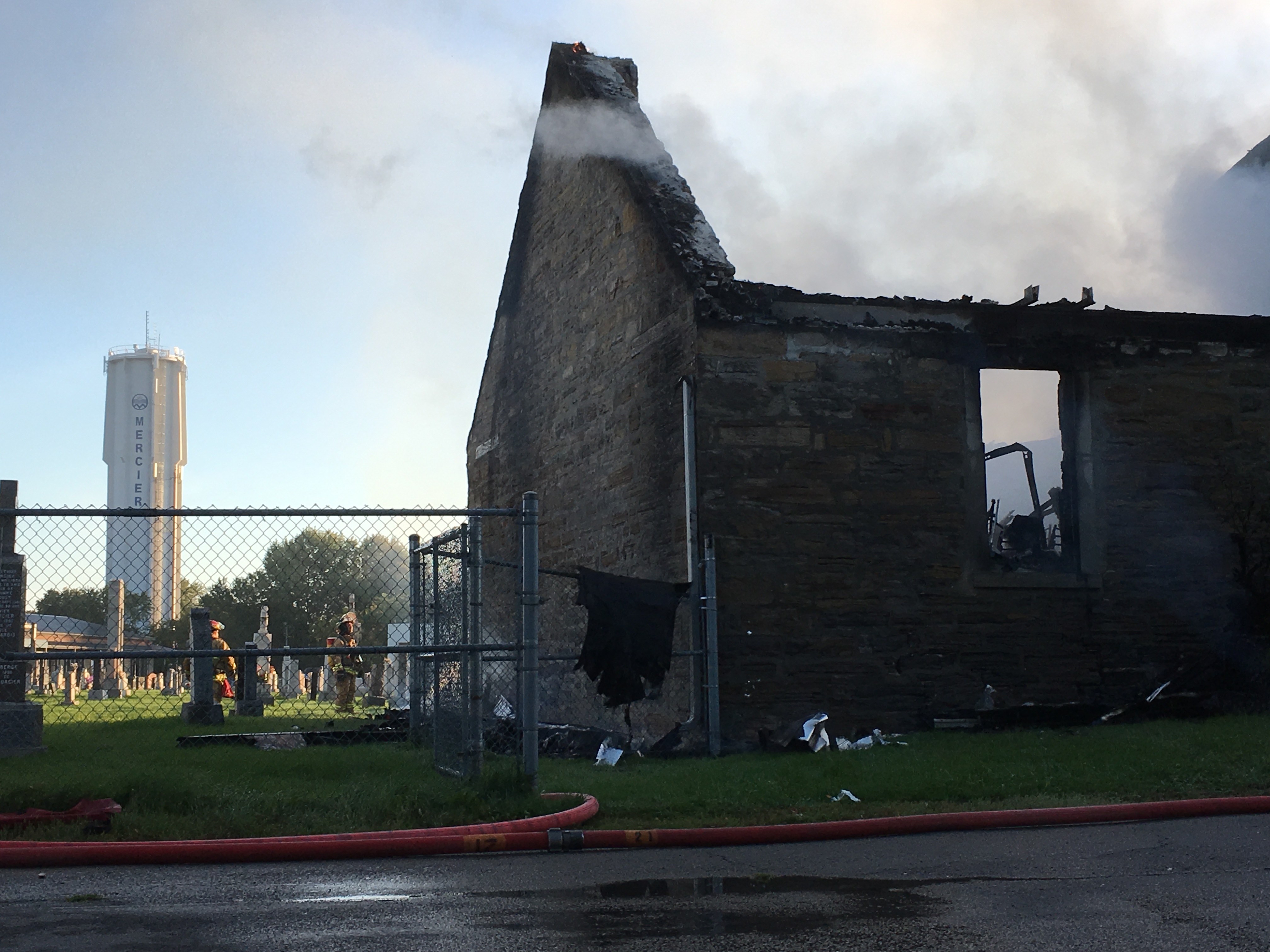 L&rsquo;école Bonnier fermée ce jeudi en raison du feu à l&rsquo;église