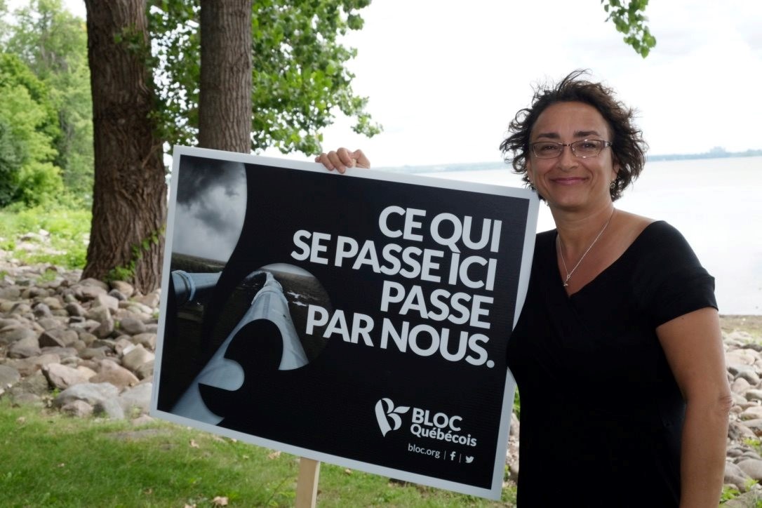 Passer de la parole aux actes en environnement pour la candidate bloquiste