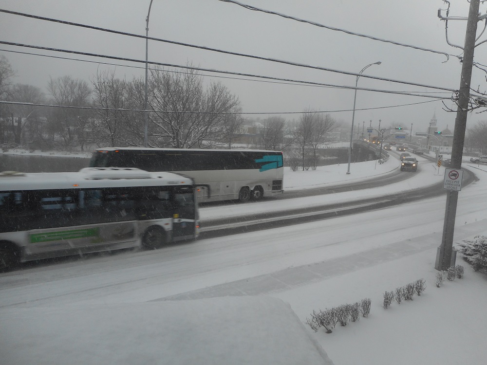 A snowfall to start the week