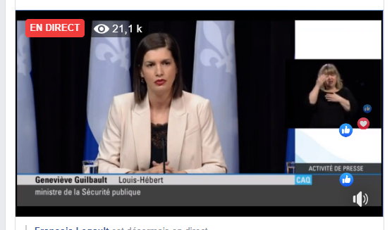 COVID-19 : « Ce n’est pas le temps de penser à sa petite personne » – Geneviève Guilbault