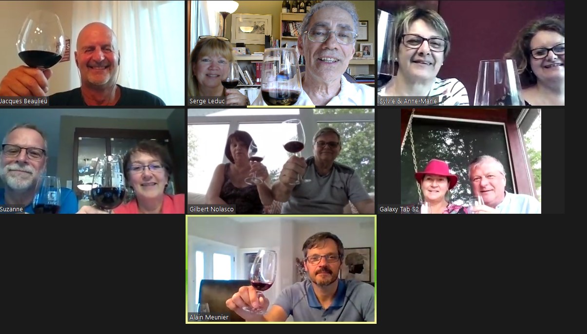 Dégustations virtuelles