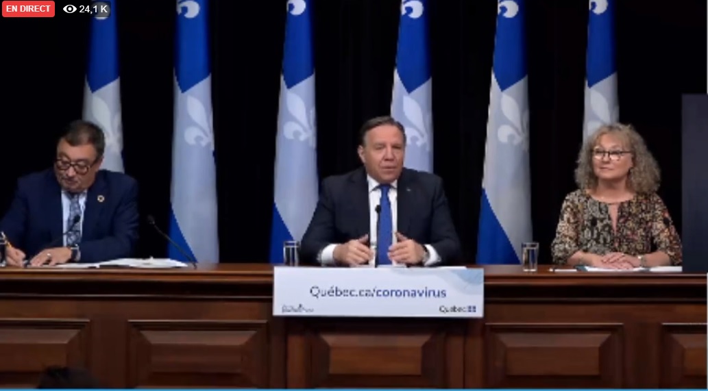 François Legault demande la collaboration des Québécois