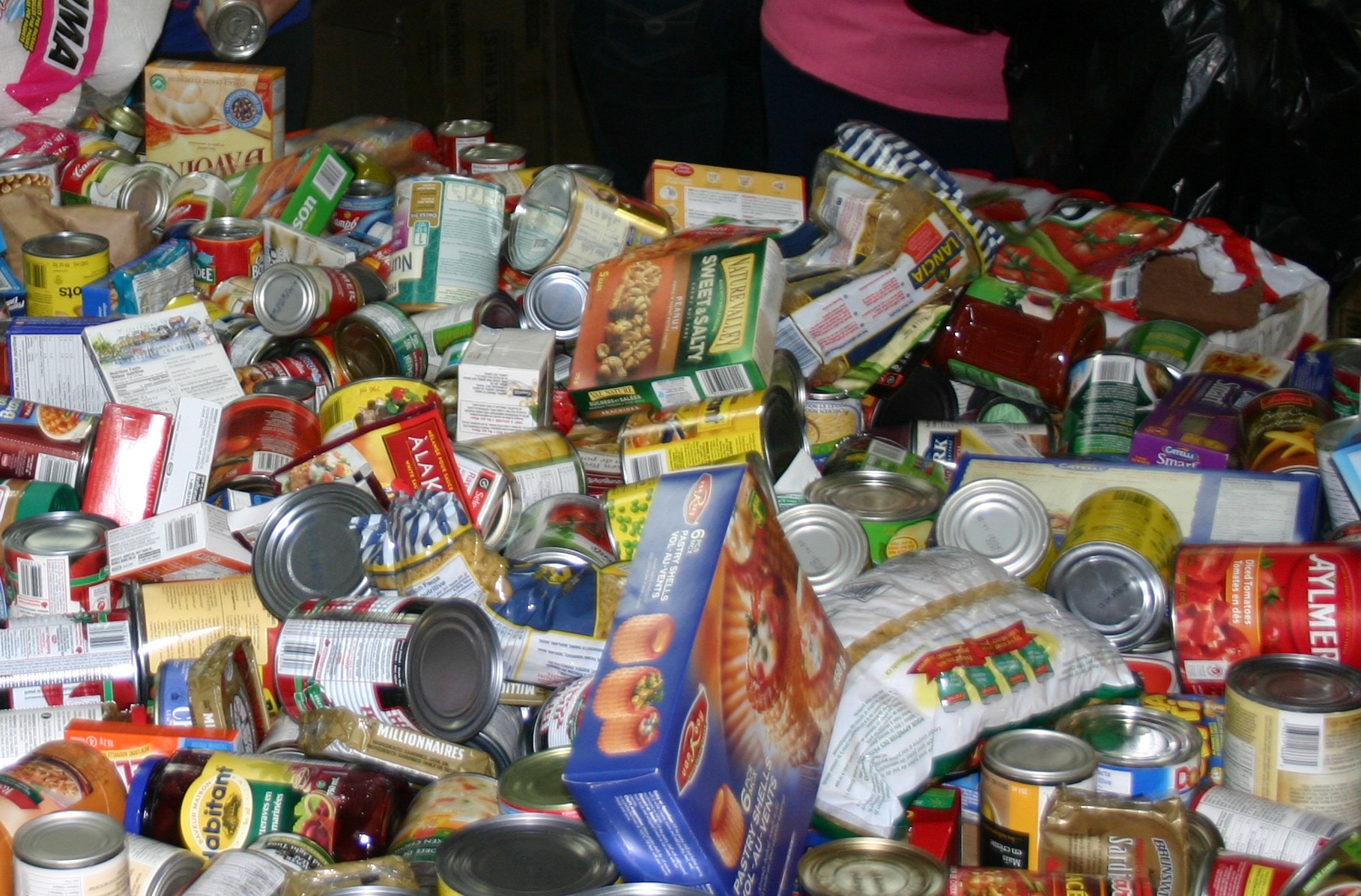 Collecte de nourriture le 3 octobre