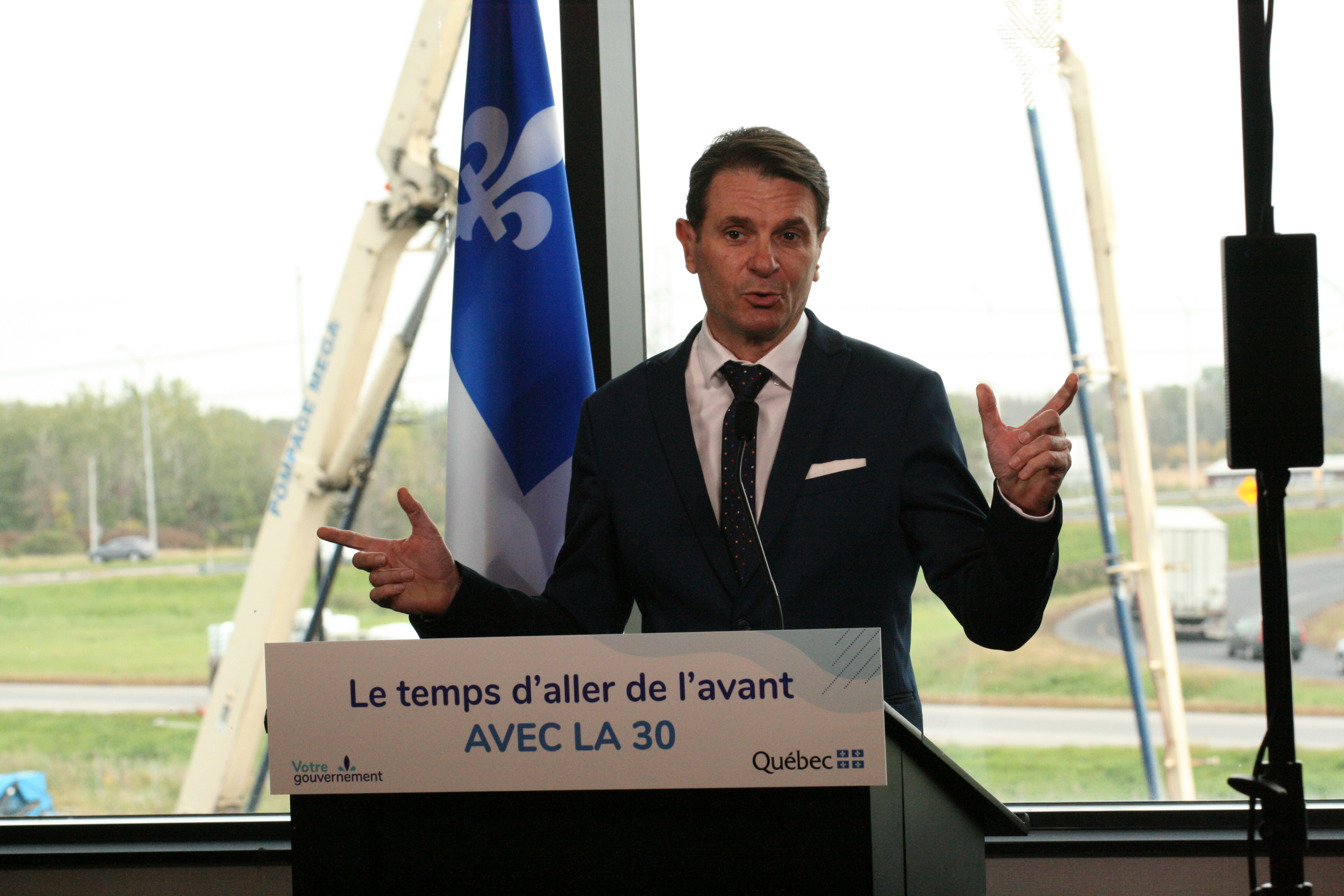 Image illustrant l'article: Élargissement de l’A-30 entre Brossard et Boucherville: l’appel d’offres est lancé