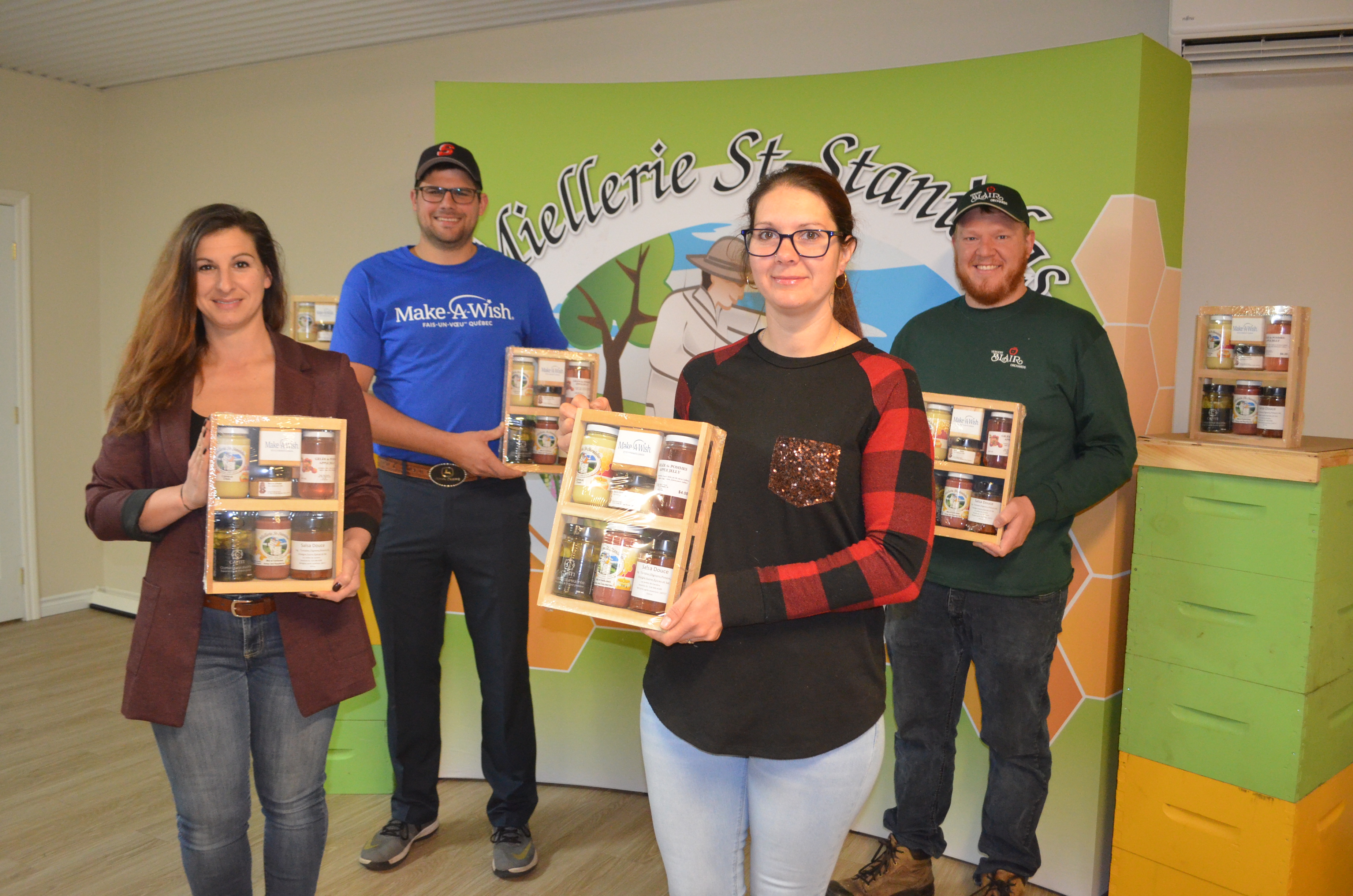 Un panier fait au Québec pour aider les enfants du Québec
