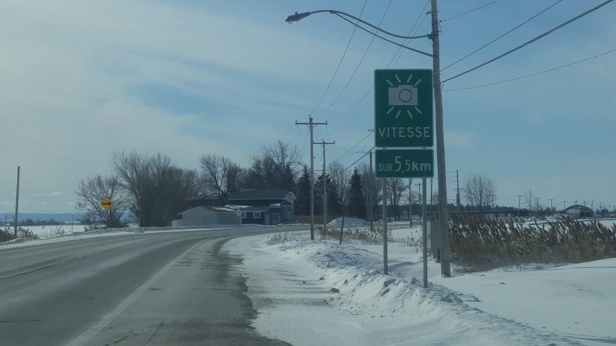 Un brise-vent permanent projeté entre Sainte-Martine et Mercier