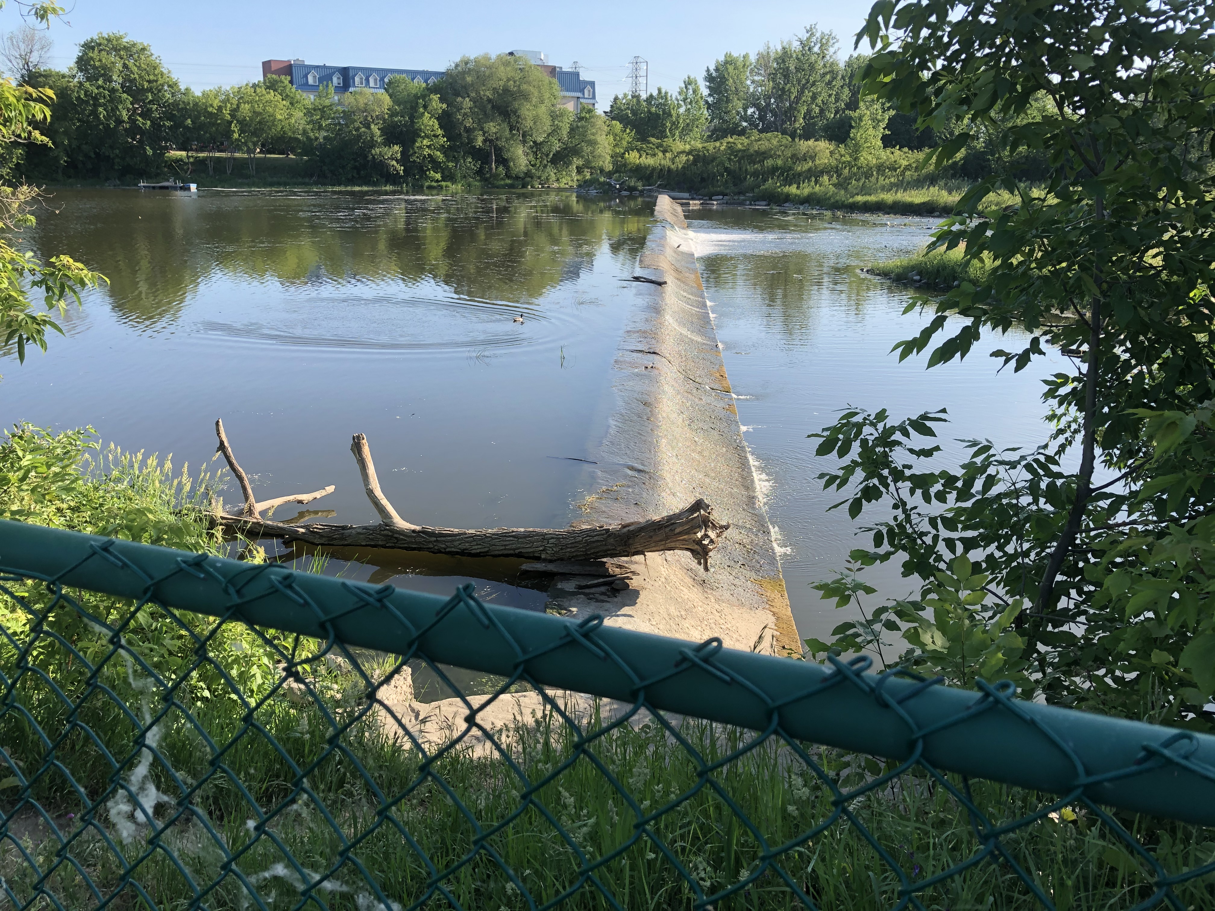 Le barrage au parc Valérie-Fournel évalué