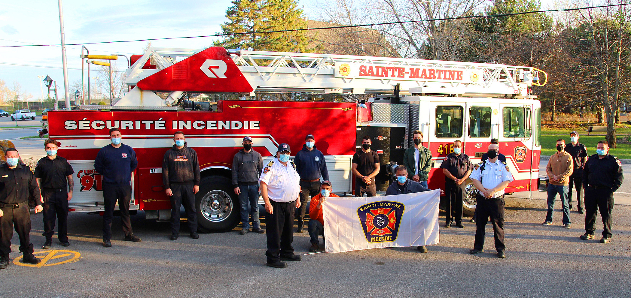 Sainte-Martine embauche 11 pompiers