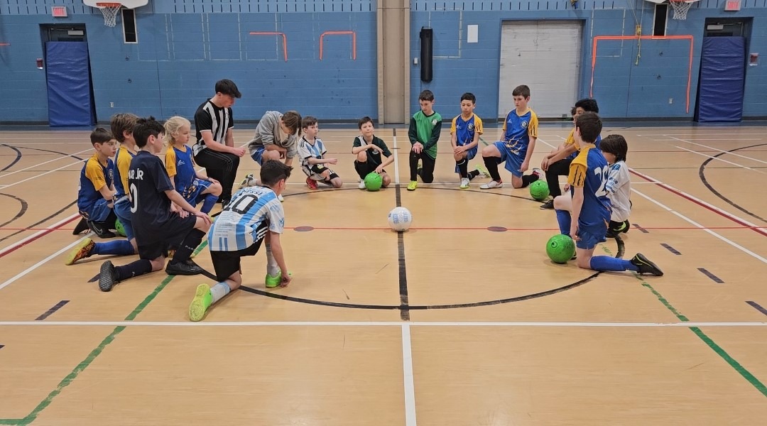 Maman canard emmène ses canetons dans les buissons