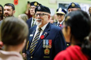 Jour du Souvenir : les vétérans à l&rsquo;honneur à l&rsquo;école St-Willibrord
