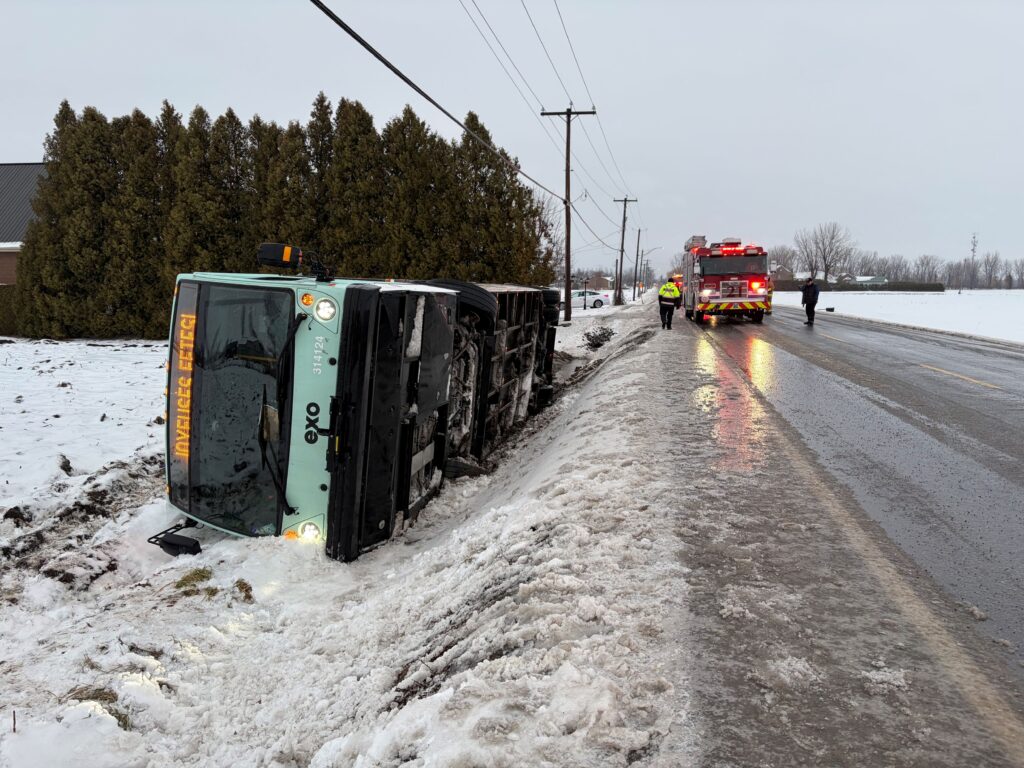 Perte de contrôle à Mercier
