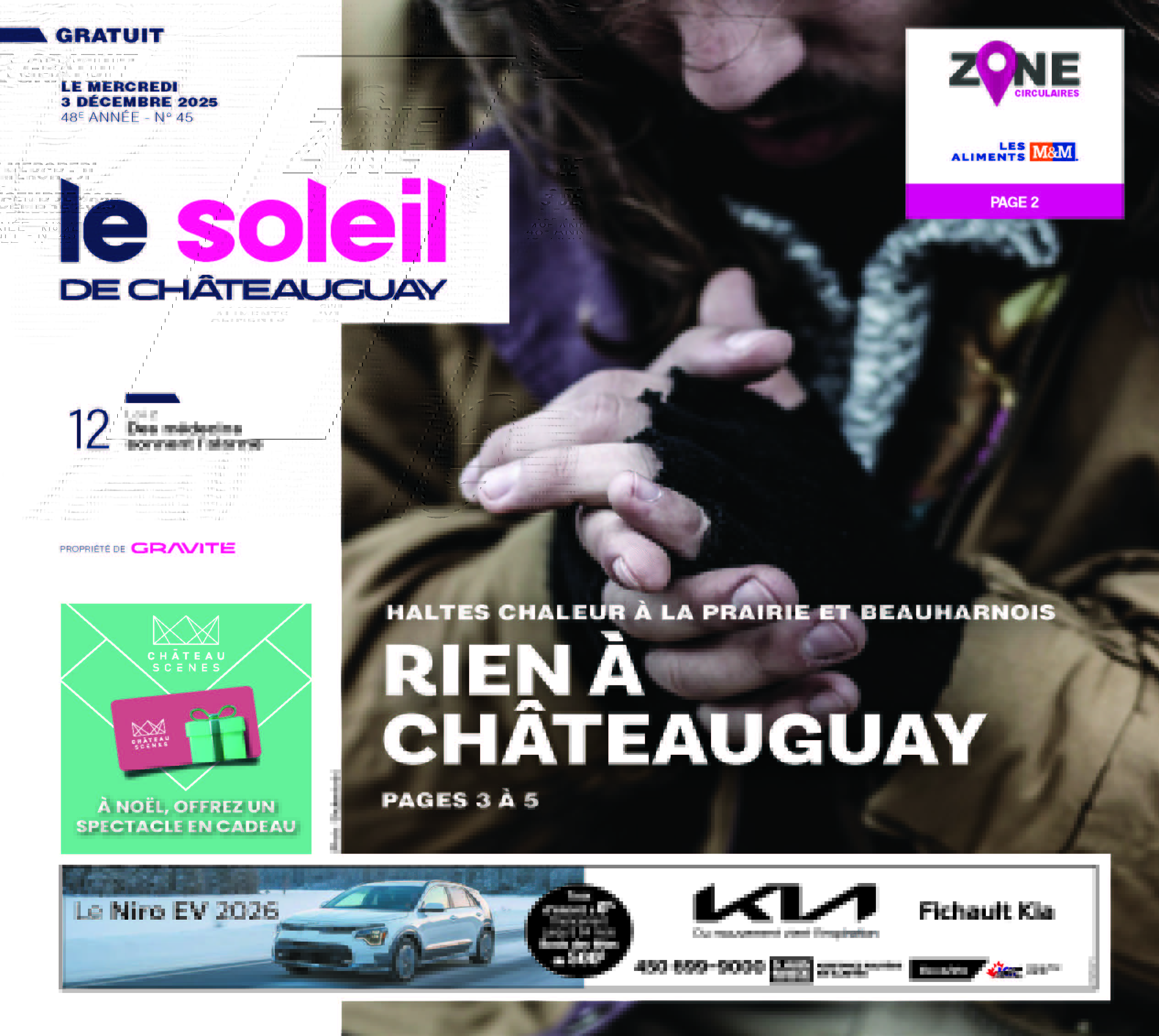 Le Soleil de Châteauguay – 3 décembre 2025