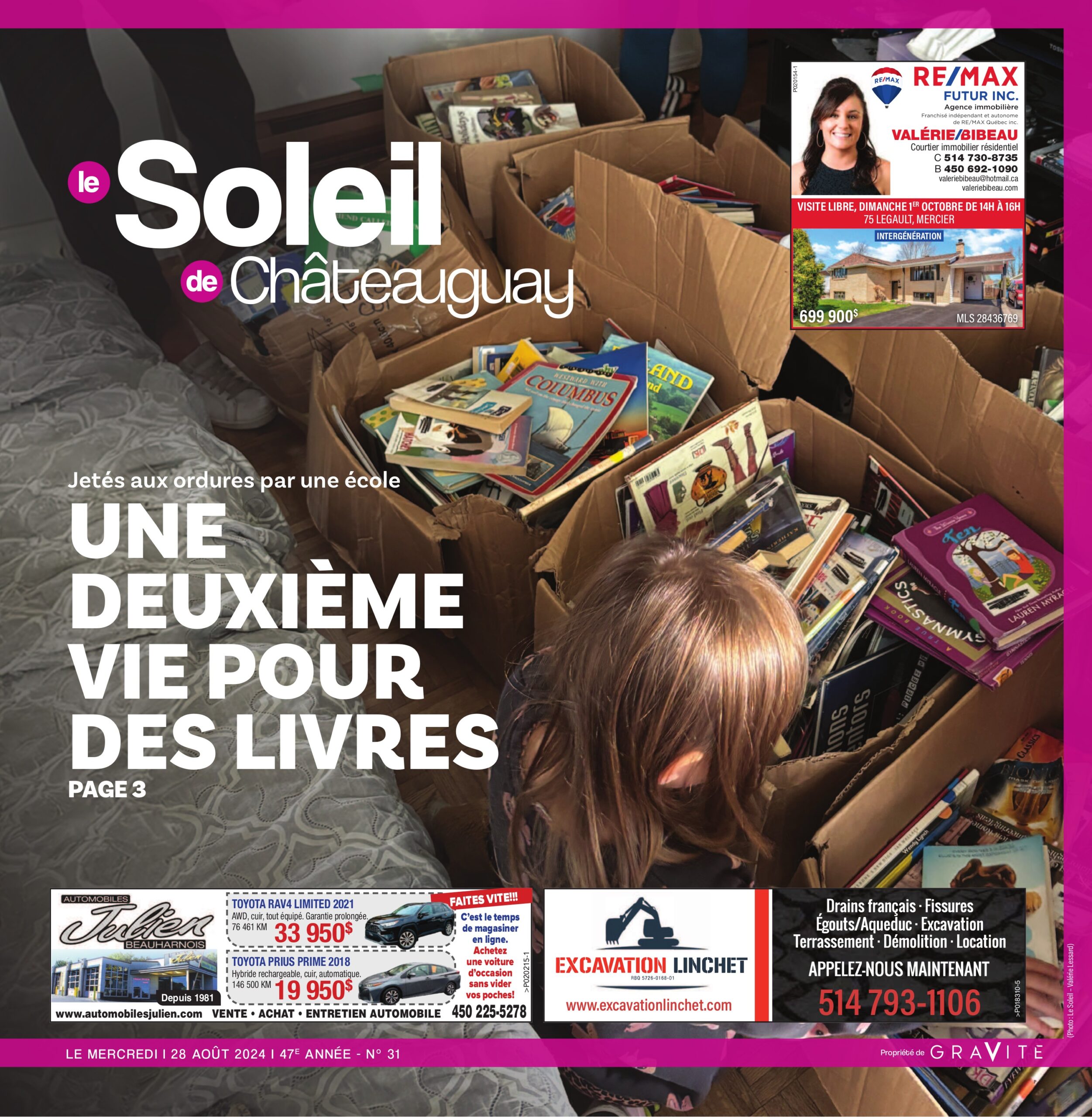 Le Soleil de Châteauguay – 28 août 2024