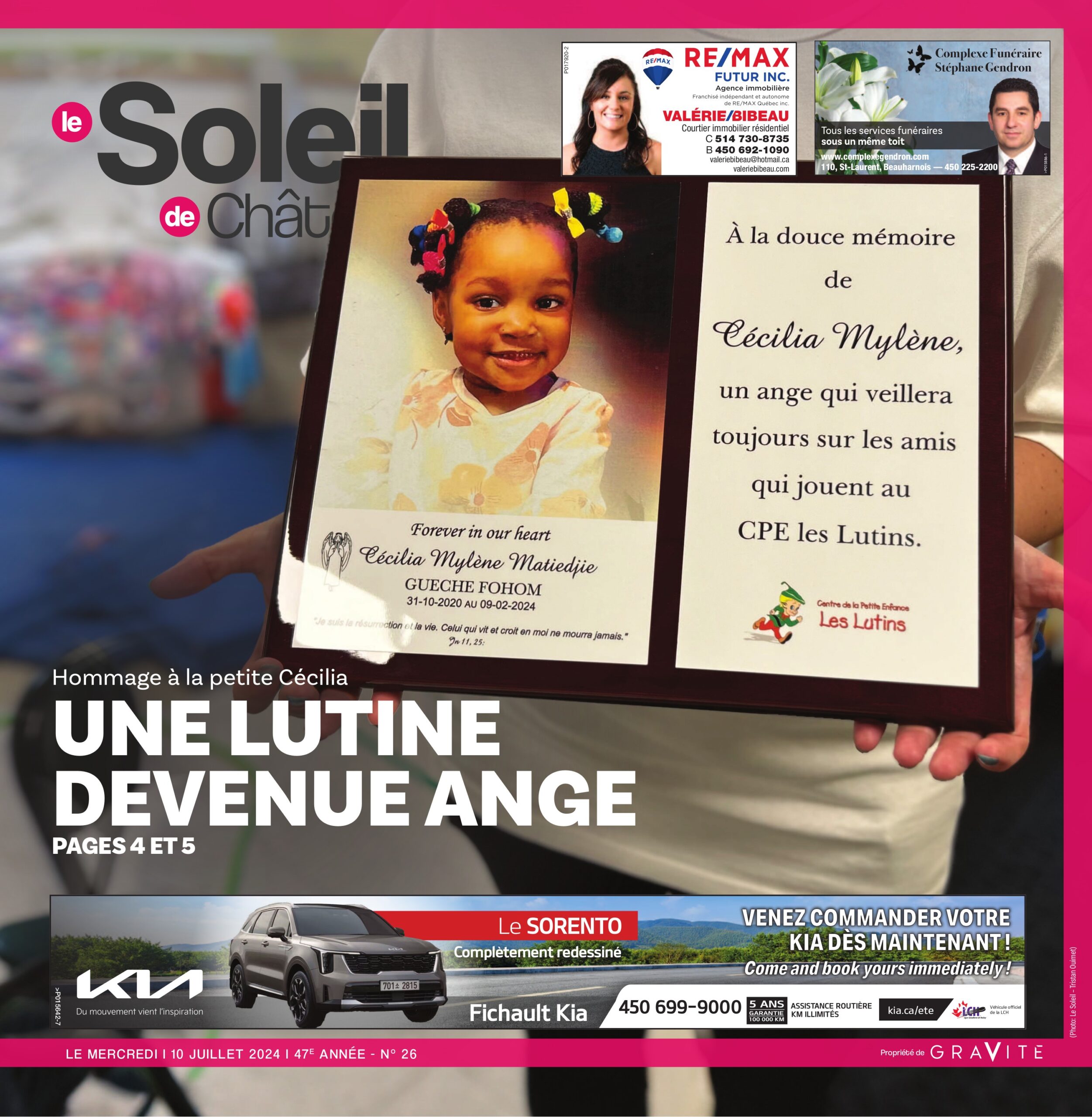 Le Soleil de Châteauguay – 10 juillet 2024