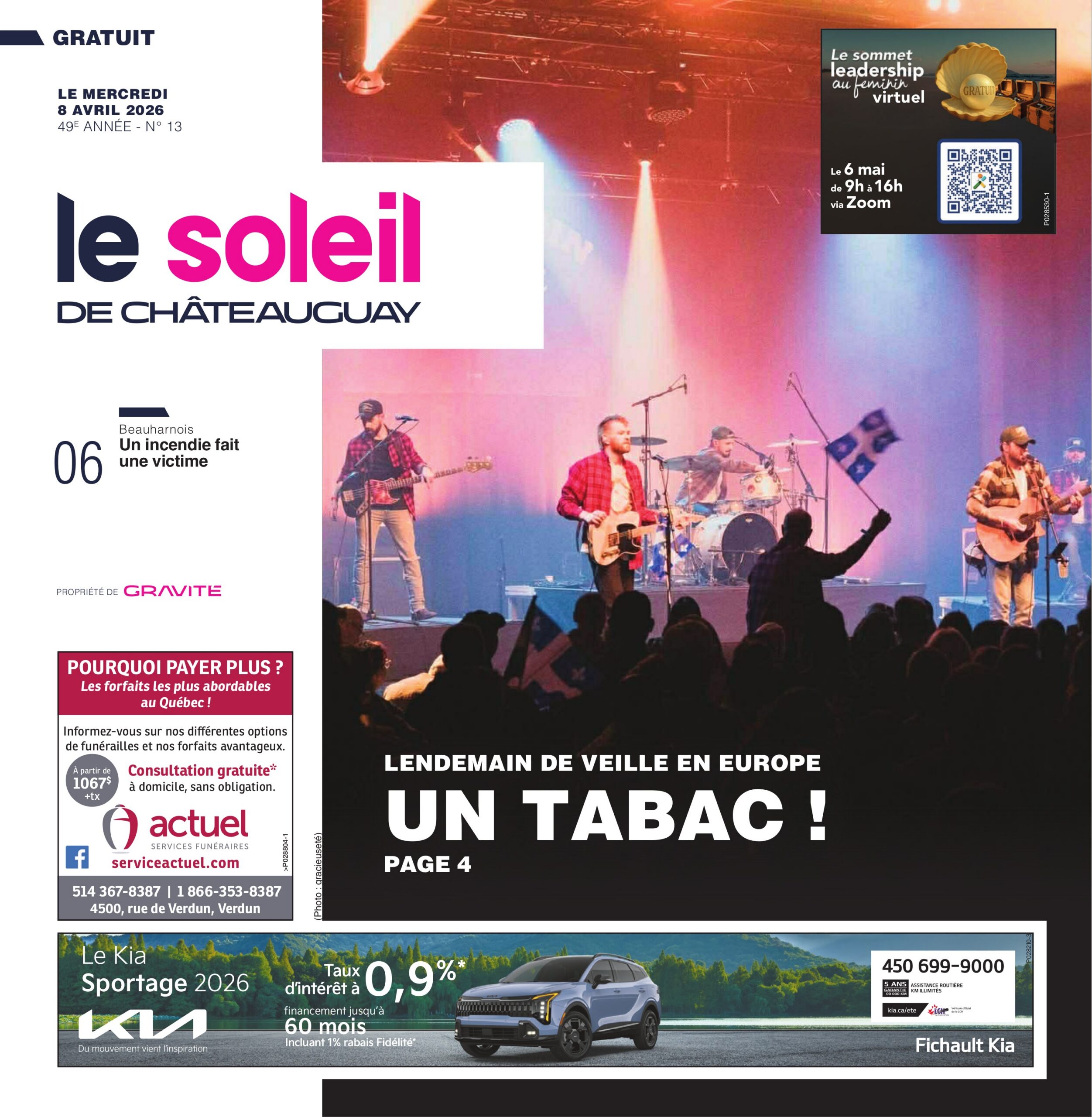 Le Soleil de Châteauguay – 8 avril 2026
