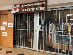 La Librairie Boyer quitte Châteauguay