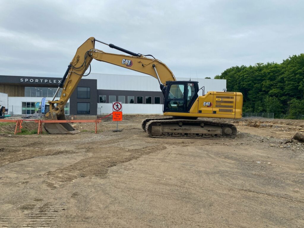 Châteauguay : coup d’envoi des travaux du complexe aquatique intérieur