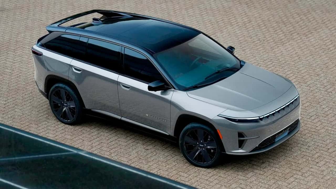 Des photos du prochain Jeep Wagoneer électrique révélés par accident