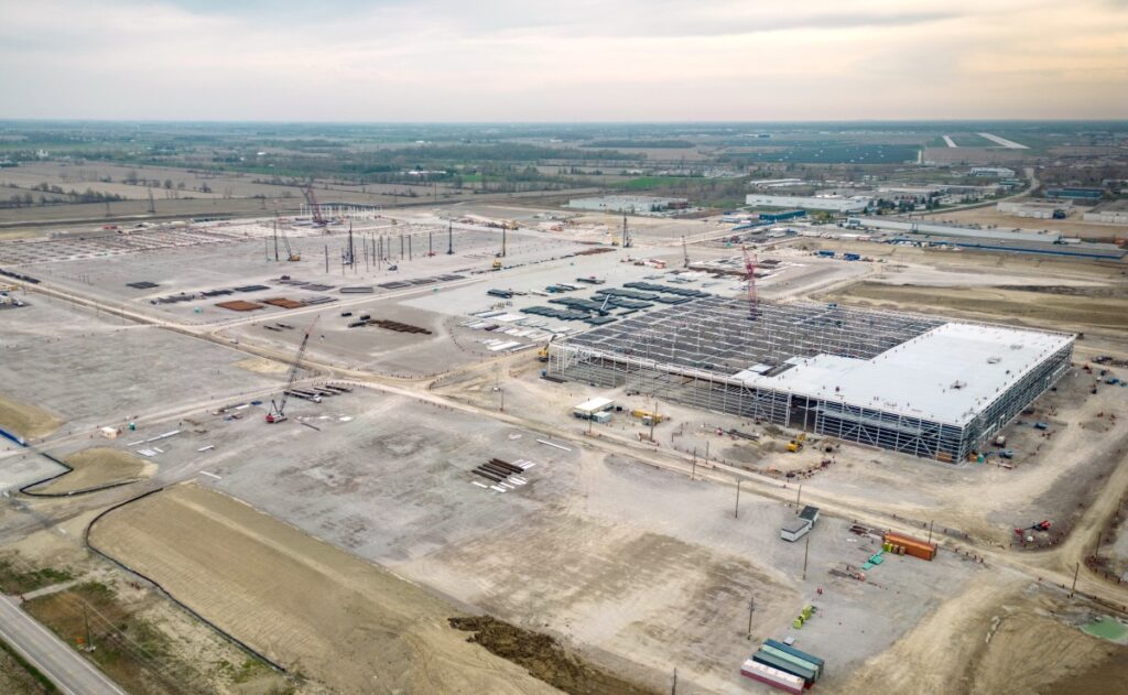 La construction de l’usine de batterie de Stellantis va reprendre à Windsor
