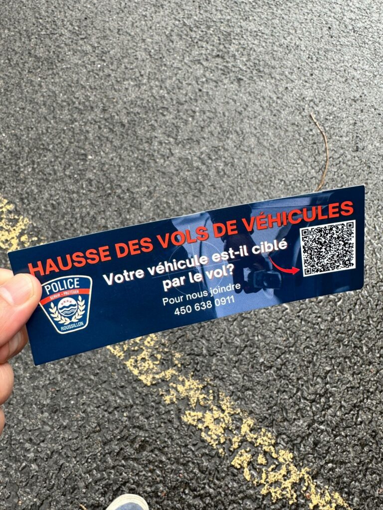 Beauharnois: Travaux d’asphaltage sur le chemin de la Beauce