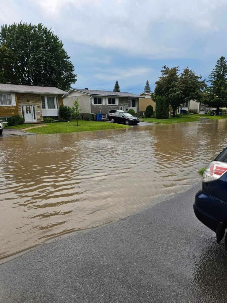 Châteauguay : un emprunt de 10 M$ pour mieux gérer les grandes pluies