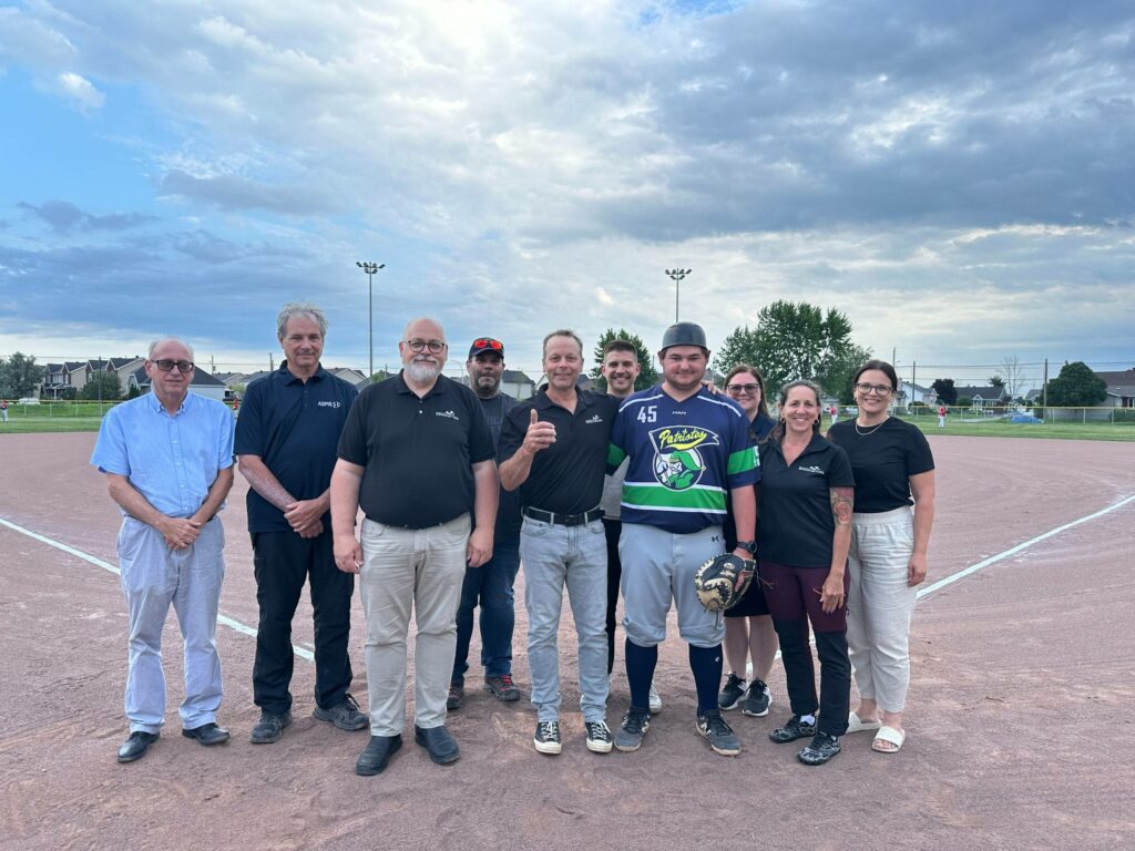 Beauharnois : un nouveau terrain de baseball au parc Bissonnette