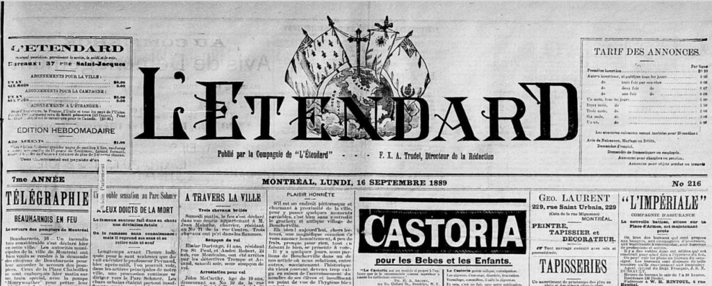 Chronique historique : 15 septembre 1889 – Un incendie ravage Beauharnois