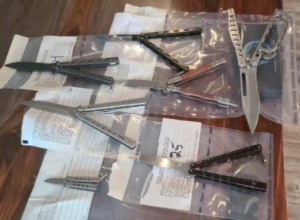 Un arsenal d’armes prohibées retrouvé chez un Châteauguois