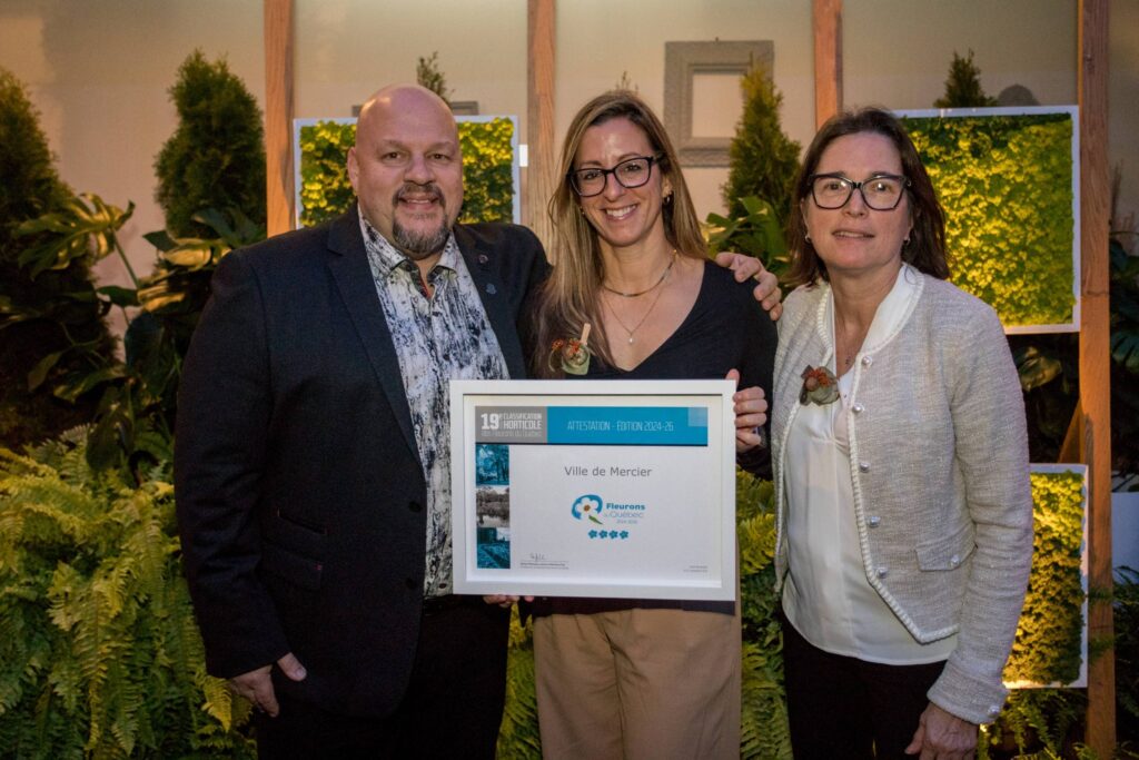 Un 4e Fleuron pour la Ville de Mercier