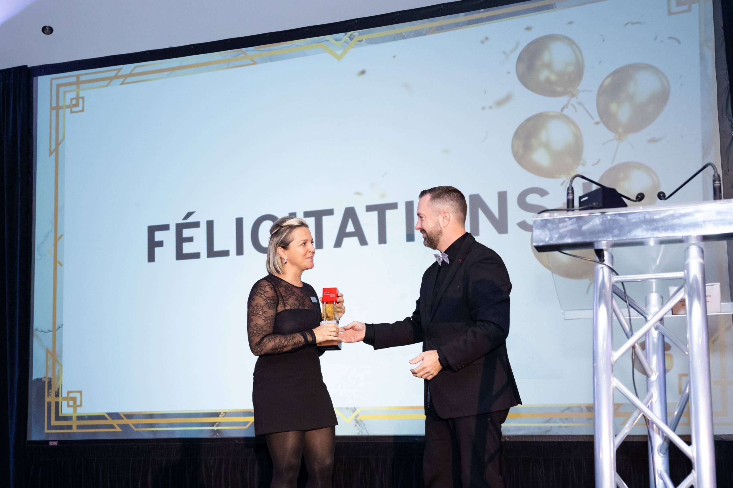 Gala de la Chambre de commerce et d&rsquo;industrie du Grand Roussillon : un triplé pour Mélanie Lacasse